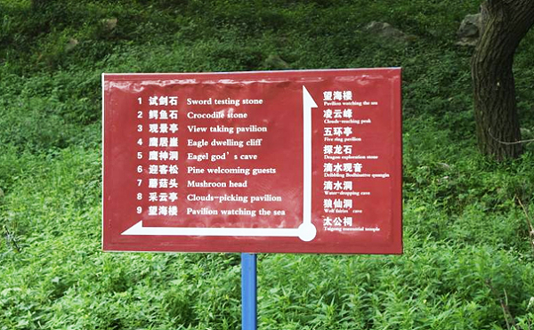 旅游景区指示牌的设置规定有哪些